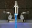 Blue Water Faucet